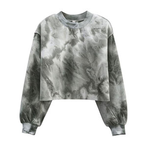 Sudadera Corta para Mujer, Precio al por Mayor, Hecha a Medida, Último Estilo, Ropa Casual - Product Image 1