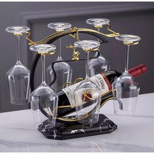 Cá nhân kim loại rượu vang <span class=keywords><strong>Rack</strong></span> hiển thị mới nhất đến Victorian thiết kế giữ chai rượu vang trang trí Mục bán buôn giá tốt nhất - Product Image 1