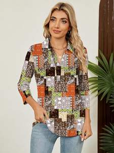 Tissu polaire respirant décontracté pour femmes pour chemises de bureau et tenues décontractées - Product Image 3