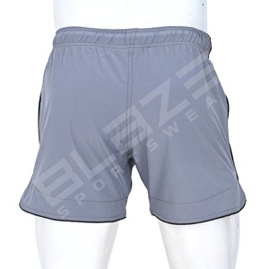 Pantalones cortos informales de verano para hombre, novedad, venta al por mayor, Color sólido con rayas, decoración de patrón ecológica - Product Image 4