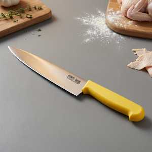 Cuchillo de Chef Amarillo Cavit Inox de 8” con Certificación HACCP - Product Image 1