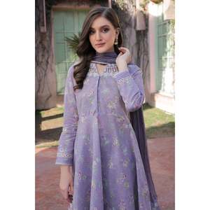 Ensemble de costume pour femme en tissu brodé SF-324 - Product Image 5