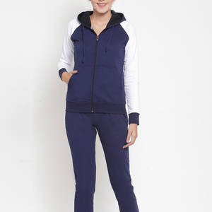 ชุดเสื้อผ้ามีฮู้ดสำหรับผู้หญิงผ้าฝ้าย100% น้ำหนักเบาระบายอากาศได้ดีดีไซน์แบบกำหนดเองสำหรับกลางแจ้งฤดูหนาว - Product Image 1