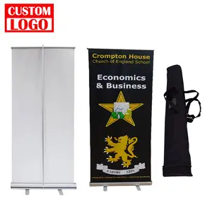 Groothandel Snelle Levering Vakbeurs Intrekbare Reclame Roll Up Banner Definitie Afdrukken Tentoonstelling Display