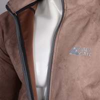Veste décontractée LI/BR pour homme, coupe-vent légère toutes saisons, fermeture éclair, tissu polyester, motif imprimé, randonnée, toutes tailles