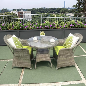 Modern Luxury Metal <b>Outdoor</b> Dining <b>Table</b> and Chair Lightweight for Villas Garden and <b>Outdoor</b> Furniture China Wholesale - Product Image 6
