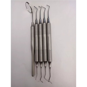 Set of 5 Pcs Stainless Steel Manual German Dental Composite Filling Resin Spatula Repair Restorative Instruments Kit - Product Image 6