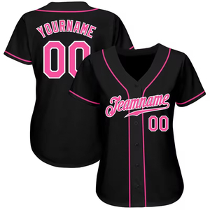 Fabricant OEM Maillots de baseball cousus vierges Maillot de baseball respirant de haute qualité avec sublimation pour hommes - Product Image 2
