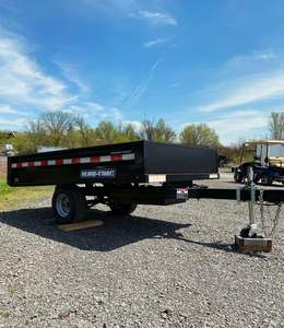 Remolque basculante hidráulico de eje de 5 toneladas con entrega gratuita para transporte agrícola en condiciones nuevas y usadas - Product Image 3