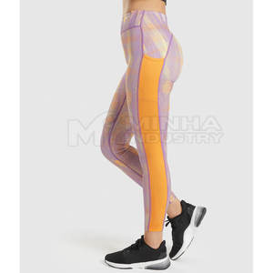Leggings d'entraînement de compression du ventre à haute élasticité pour les femmes Leggings de fitness Sport Butt Lift - Product Image 3