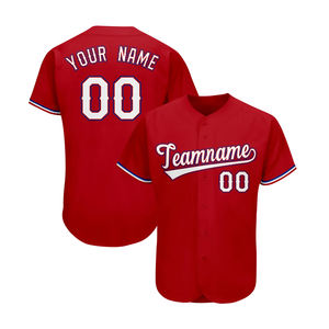 Camiseta de Béisbol Personalizada con Logotipo Bordado para Hombre, Ropa Urbana de Alta Calidad, Camiseta de Béisbol de Marca para Niños y Adultos - Product Image 4