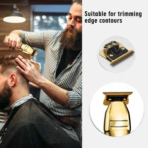 Cuchilla de Repuesto Profesional de Aleación de Titanio para Recortadora, DLC 2.0, Juego de Cuchillas Ajustables para Recortadora de Cabello (4 Piezas) - Product Image 4