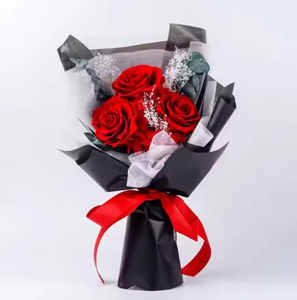 ของขวัญที่ยอดเยี่ยมช่อกุหลาบวันวาเลนไทน์แม่ที่เก็บรักษาไว้ดีไซน์ใหม่ - Product Image 1
