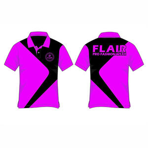 Gran oferta de algodón 100% para hombre, camiseta Polo personalizada de buena calidad, Color sólido, estilo informal, patrón, 180g, tela, peso frontal - Product Image 6