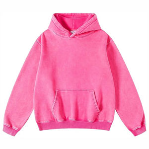 Premium Heavyweight Pull Hoodies pour Hommes Personnalisé Lavé Coton Mélangé Polaire Sweats Confortable Hiver Confort Solide 6XL - Product Image 2