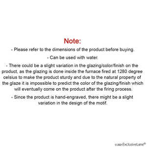 Peacock Boulevard Vases en Céramique Gravés à la Main Style Classique Porcelaine Ensemble de 2 20.3 cm pour Chambre et Salon - Product Image 4