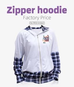 Sudadera con Capucha y Cremallera Unisex Personalizada con Estampado del Fabricante - Product Image 3