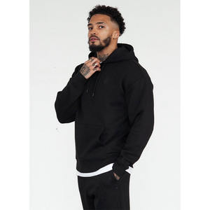 High Quality Casual Hooded Heavyweight <b>Oversized</b> <b>Hoodie</b> Puff Printing logo Custom Hoodies for Men - Product Image 2