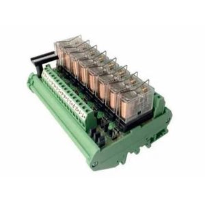 บอร์ดรีเลย์ควบคุม 8 ช่อง 24VDC รีเลย์แม่เหล็กไฟฟ้ากำลังสูงขนาดเล็ก ป้องกันด้วยอีพ็อกซี่ สำหรับรถยนต์และอื่นๆ รุ่นใหม่ - Product Image 2