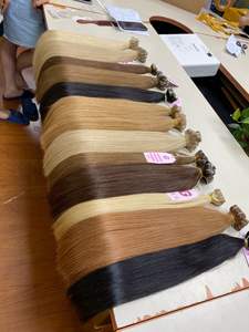 Tejido de cabello humano vietnamita liso Natural Super doble lujo DHL envío un donante frontal cabello alto Remy virgen crudo - Product Image 4