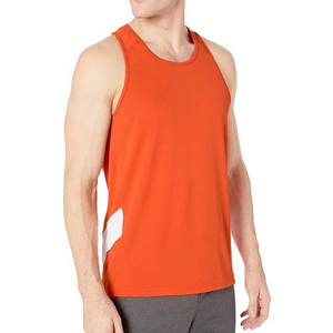 Diseño personalizado de secado rápido transpirable hombres Fitness desgaste gimnasio entrenamiento camiseta sin mangas/hecho a medida hombres camiseta sin mangas para la venta - Product Image 1