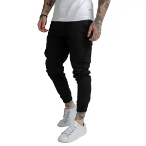 Pantalones Cargo para hombre, ropa deportiva para gimnasio, pantalones reflectantes informales para correr, ropa de calle de Hip-Hop, pantalones de chándal