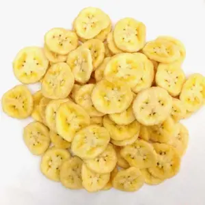 Produits chauds 2023 chips de banane Snack frit sous vide goût sucré bon prix de haute qualité pour Tet du Vietnam