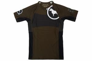2026 Rashguard personnalisé à manches courtes pour homme, prix de gros, respirant, séchage rapide, anti-UV, écologique, équipement de compression MMA UPF50+ - Product Image 4