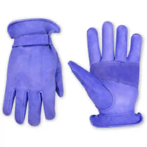 Gants de travail en cuir de vachette renforcé de qualité supérieure, antidérapants, résistants à la chaleur, durables, pour la sécurité industrielle et la protection des mains - Product Image 6