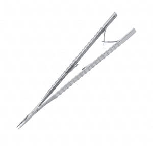 ที่จับเข็มขนาด 14 ซม. แบบ Castroviejo ทำจากเหล็ก ใช้ด้วยมือ ปากตรง ขนาด 1.2 มม. พร้อมด้ามจับแบบสปริง โดย Surgiright Instruments - Product Image 4