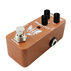 Pedal de Distorsión Mini Tone Weal MEGA DST – Efecto de Guitarra Analógico de Alta Ganancia con True Bypass - Product Image 2