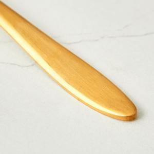 Ensemble de cuillères dorées de qualité supérieure, idéal pour les banquets, les hôtels, les dîners festifs à domicile, les boulangeries, les cafés et la restauration pour événements spéciaux - Product Image 2