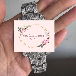 Factory Price Customized Iced Out VVS Moissanite 36MM Arabic Multi Color Dial <b>Watch</b> Luxury Diamond <b>Mechanical</b> <b>Watch</b> Women - Product Image 3