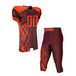 Uniforme de Fútbol Americano de Manga Corta Transpirable y de Alto Rendimiento para Deportes de Equipo y Juego Competitivo - Product Image 6