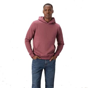 Men's Hooded Pullover Sweatshirt Solid Color French Terry Cotton Casual <b>Hoodie</b> Regular Fit Streetwear <b>Plain</b> <b>Hoodie</b> for Winter - Product Image 4