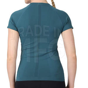 Fabricante de Pakistán, camiseta de gimnasio de alta calidad para mujer, cantidad a granel, suministro de fábrica, camiseta de gimnasio para mujer - Product Image 2
