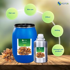 100% huile de myrrhe naturelle pure huiles essentielles résine pour peau visage liquide apparence bas prix emballage personnalisé en gros en vrac - Product Image 3