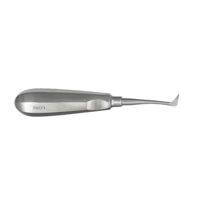 Elevador de raíz Dental Manual de acero inoxidable del lado derecho con agarre ergonómico Uso hospitalario de calidad superior por Lore Enterprises - Product Image 2