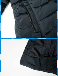 Customize Winter Eco-Friendly Quilted Hooded Ladies Puffer <b>Jackets</b> Waterproof <b>Short</b> Breathable Wind Protection Zipper Sleeve - Product Image 5