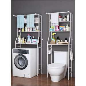 Support de Machine à laver de toilette Dernier support de toilette Oem/Odm Flottant Poêle en bois Tour sur pied Support sur pied Étagère de salle de bain en <span class=keywords><strong>bambou</strong></span> - Product Image 4