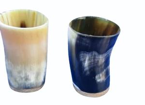 Dernière collection écologique de verre poli en corne de buffle Accessoires liquides de style animal naturel Prix raisonnable Real Buffalo - Product Image 4