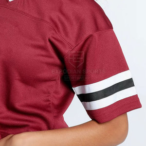 Top Corto de Fútbol Americano para Mujer, Nuevo Estilo, con Logotipo Personalizado, Transpirable, para Venta en Línea - Product Image 6