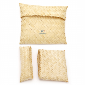 Meilleures ventes Nouveau design Coloré Vente en gros Portefeuille en bambou naturel pour femmes Panier à riz en bambou Rangement en bambou - Product Image 5