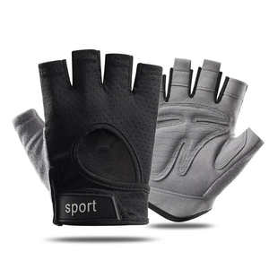 Guantes de gimnasio duraderos de medio dedo para hombre para entrenamiento de fitness transpirable y levantamiento de pesas y entrenamiento de fitness - Product Image 3