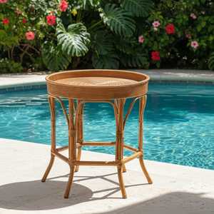 ECONA Farmhouse Rústico Ecológico Durable Rattan Garden Set Muebles de exterior con diseño minimalista - Product Image 1