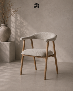 Valerisse Luxury Solid <b>Teak</b> Wood Dining <b>Chair</b> Modern Premium Dining Room Furniture Handcrafted Eco-Friendly Durable <b>Chair</b> - Product Image 5