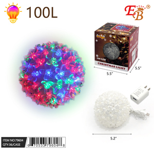 5,6 \ "LED 100L Bola de luz multicolor de Navidad 36PC/CS - Product Image 1