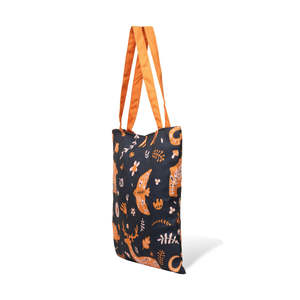 Bolsa de Lona de Algodón con Estampado de Animales Místicos, Gran Capacidad, Resistente al Agua, Cierre de Cremallera, Moderna, para Uso Diario, Verano y Otoño - Product Image 5