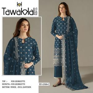 Trajes paquistaníes de calidad de exportación con trabajo de secuencia de bordado disponible a granel - Product Image 3