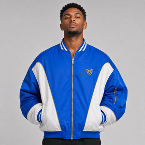 Customized Logo Printing New Design Lightweight Full Sleeves <b>men</b> oversized bomber <b>jacket</b> Closure Winter Wear <b>Men</b> Bomber <b>Jacket</b> - Product Image 1